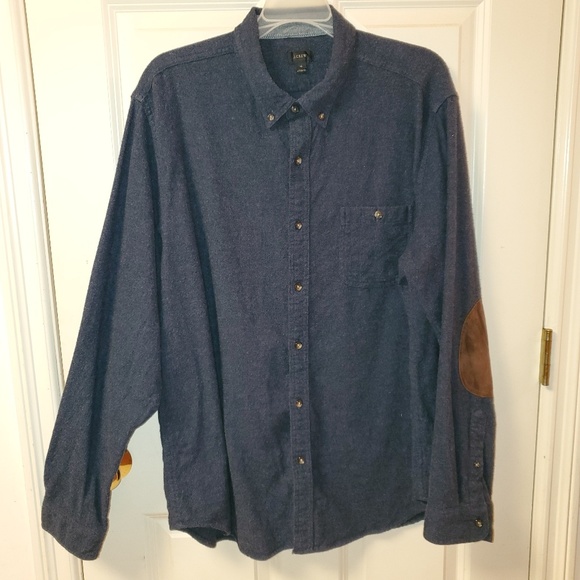 J. Crew Other - J.Crew Wool Blend Mens Button Down Shirt